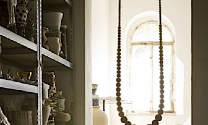 Schommelen in de deuropening