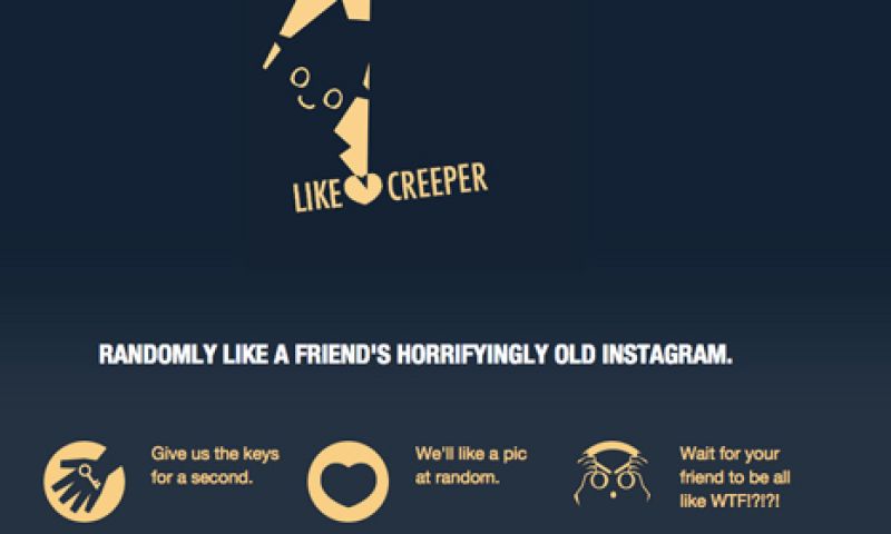 Durf jij? Random oude Instagram-foto's hartjes geven