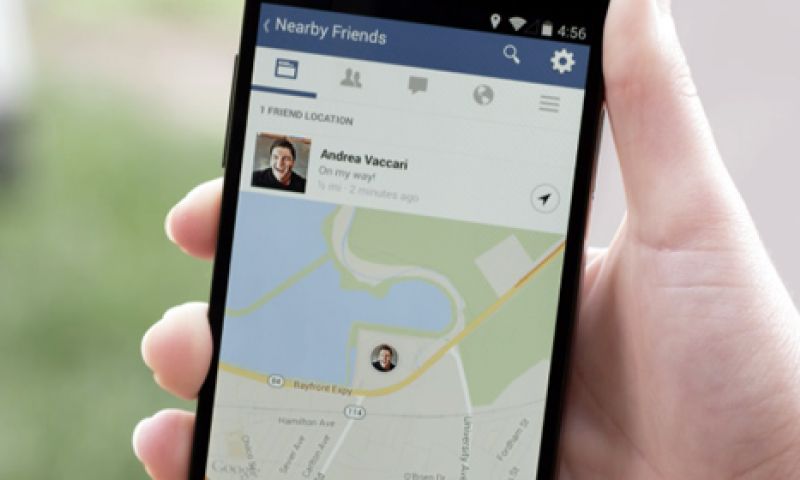 Facebook kan nu tonen wie van je vrienden in de buurt is