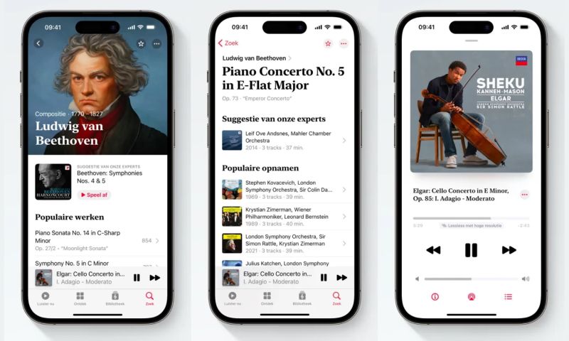 apple music classical klassieke muziek Primephonic