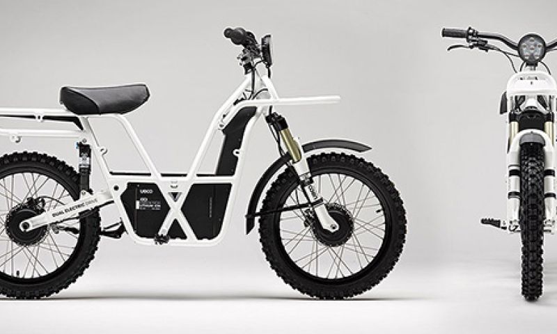 Deze elektrische motor heeft tweewielaandrijving