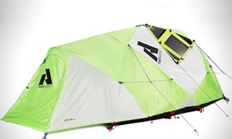 Slim kamperen: tentdoek als zonnepaneel