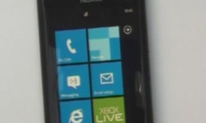 Nokia's eerste Windows Phone geshowd