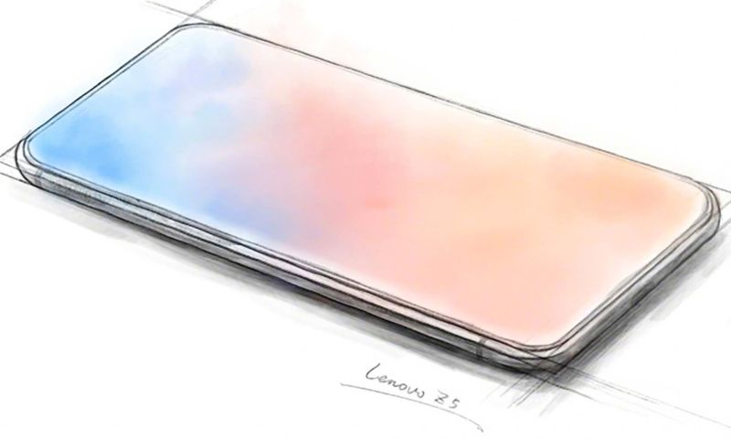 Lenovo Z5 met voorkant helemaal scherm zonder notch