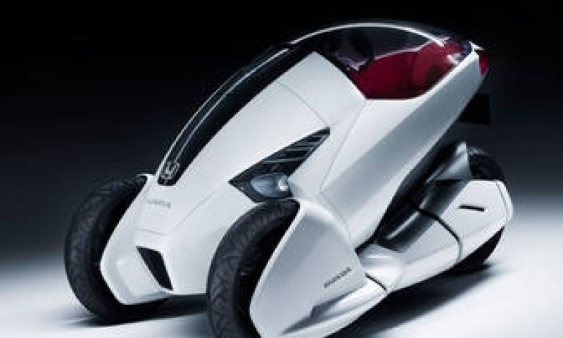 Revolutionaire driewieler van Honda