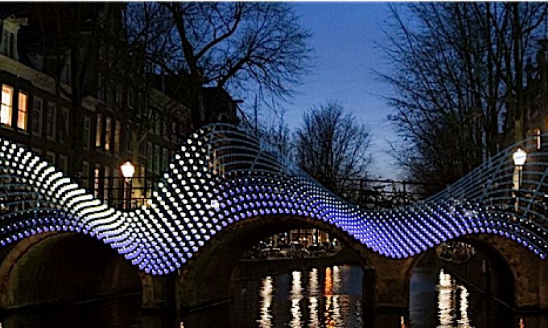 Top 5: Wandelroute Amsterdam Light Festival