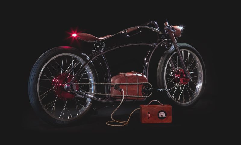 e-bike elektrische motor AVIONICS VM handgemaakte e-motorfiets