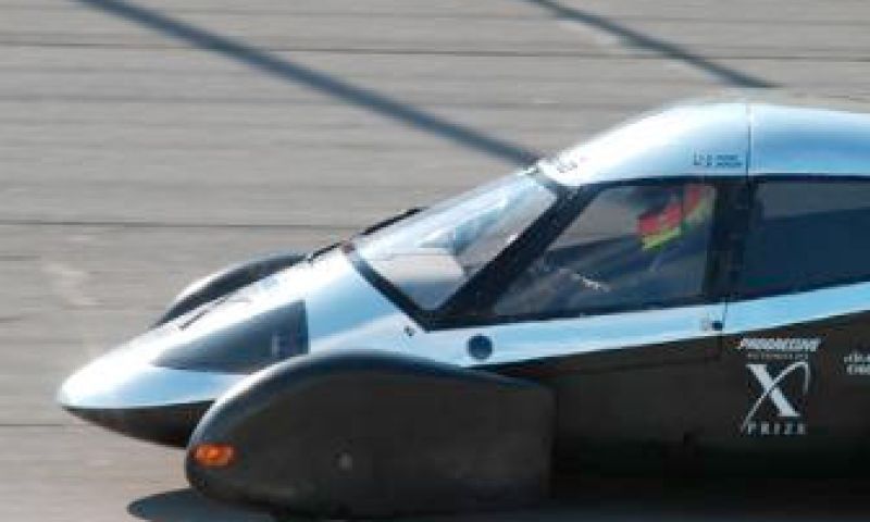 Winnaar Automotive X.Prize rijdt 1 op 44