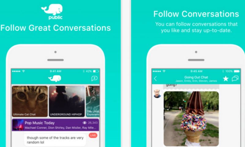 Deze app belooft 'uitgetypte talkshows'