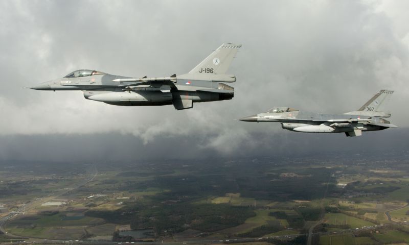 Een echte F-16 en veel tech van Defensie op Bright Day