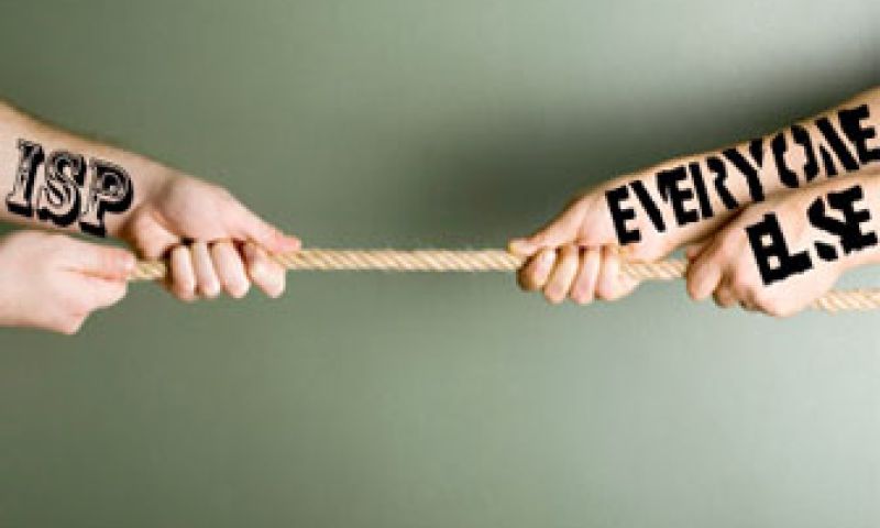 Het internet in tweeën