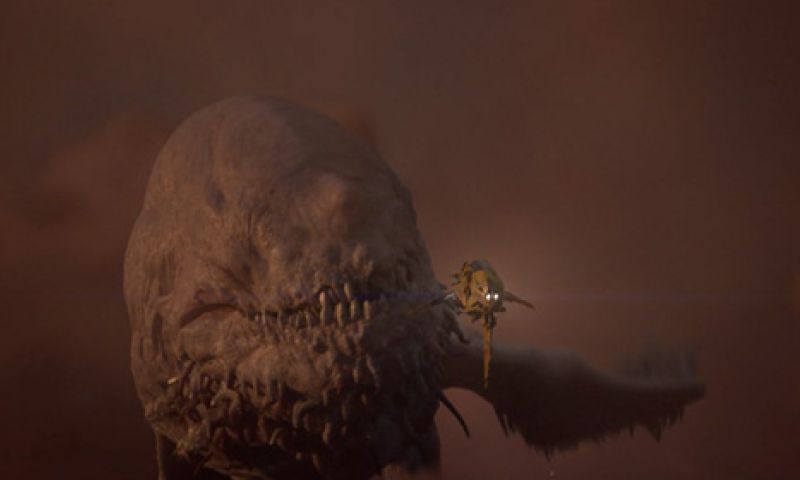 Nieuwe sci-fi: monsters vreten futuristische vliegmachines