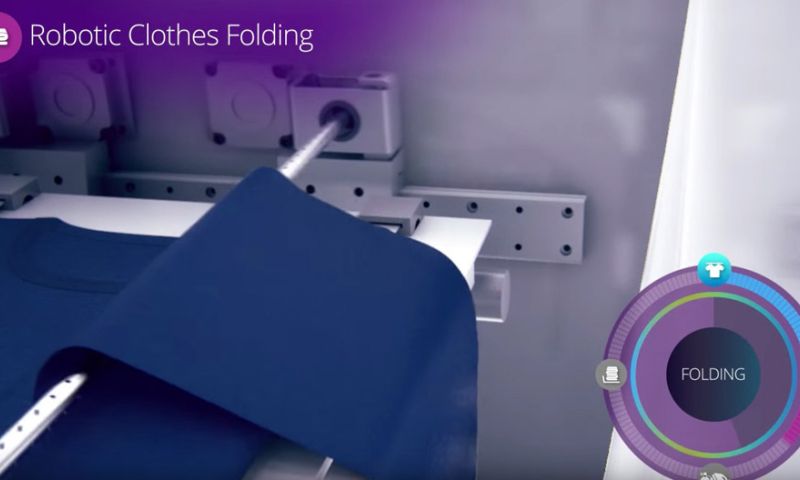 Video: Deze machine vouwt je kleding op