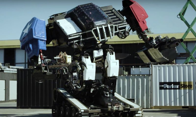 Eerste mega-robotgevecht is live te streamen