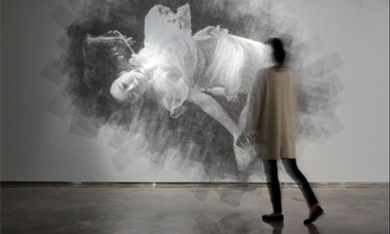 Portretten van lagen kippengaas