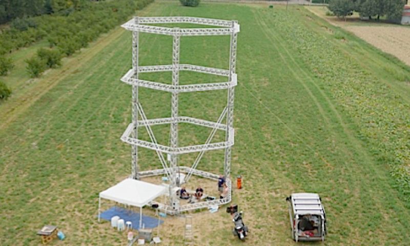 Italianen bouwen hoogste 3D-printer ter wereld: voor printen van huizen
