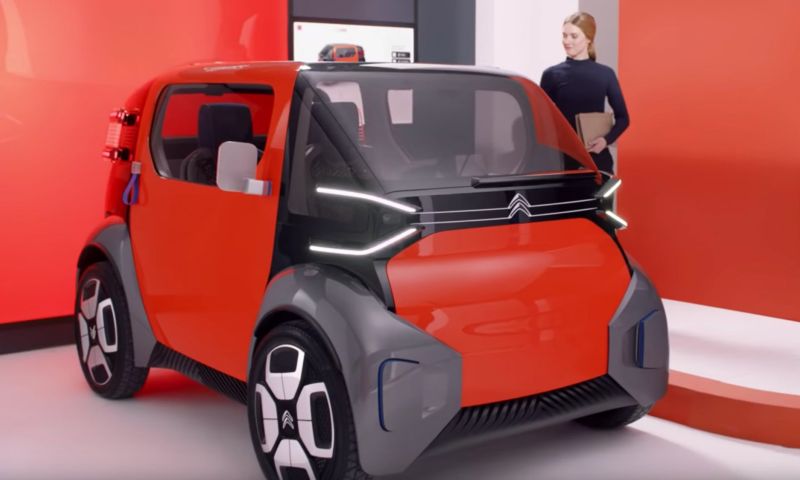 Citroën Ami One Concept: elektrische tweezitter voor de stad