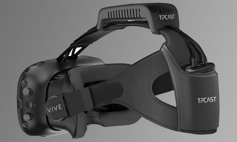 HTC maakt VR-bril Vive draadloos met nieuwe add-on