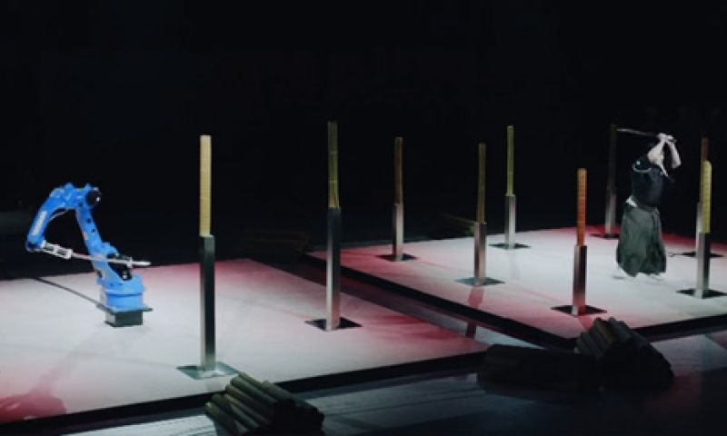 Video: Zwaardrobot versus Samurai