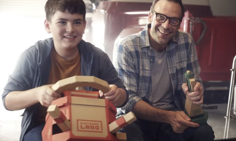 Nintendo Labo krijgt stuur en vliegknuppel