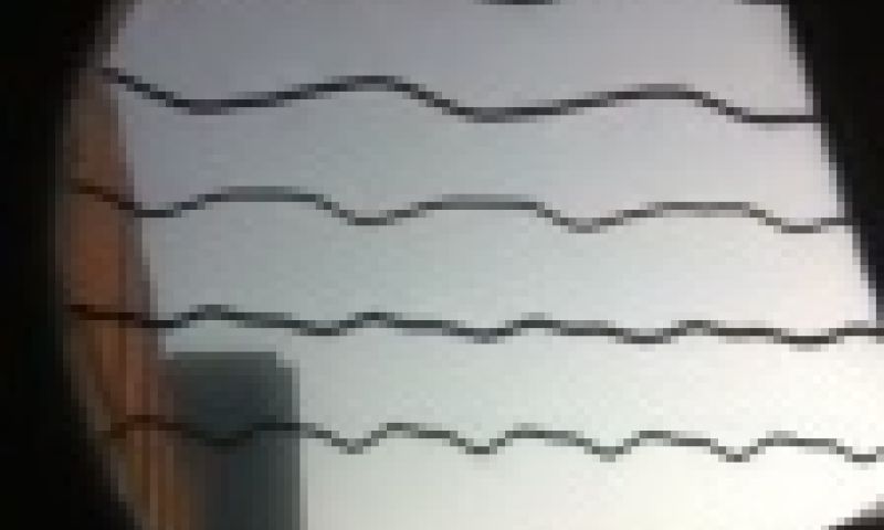 Kijk vanuit een gitaar