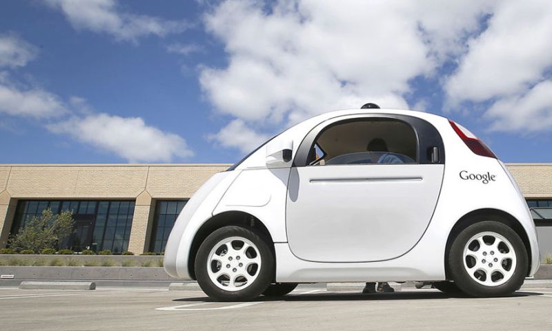 'Google wil pakketten bezorgen met zelfrijdende busjes'