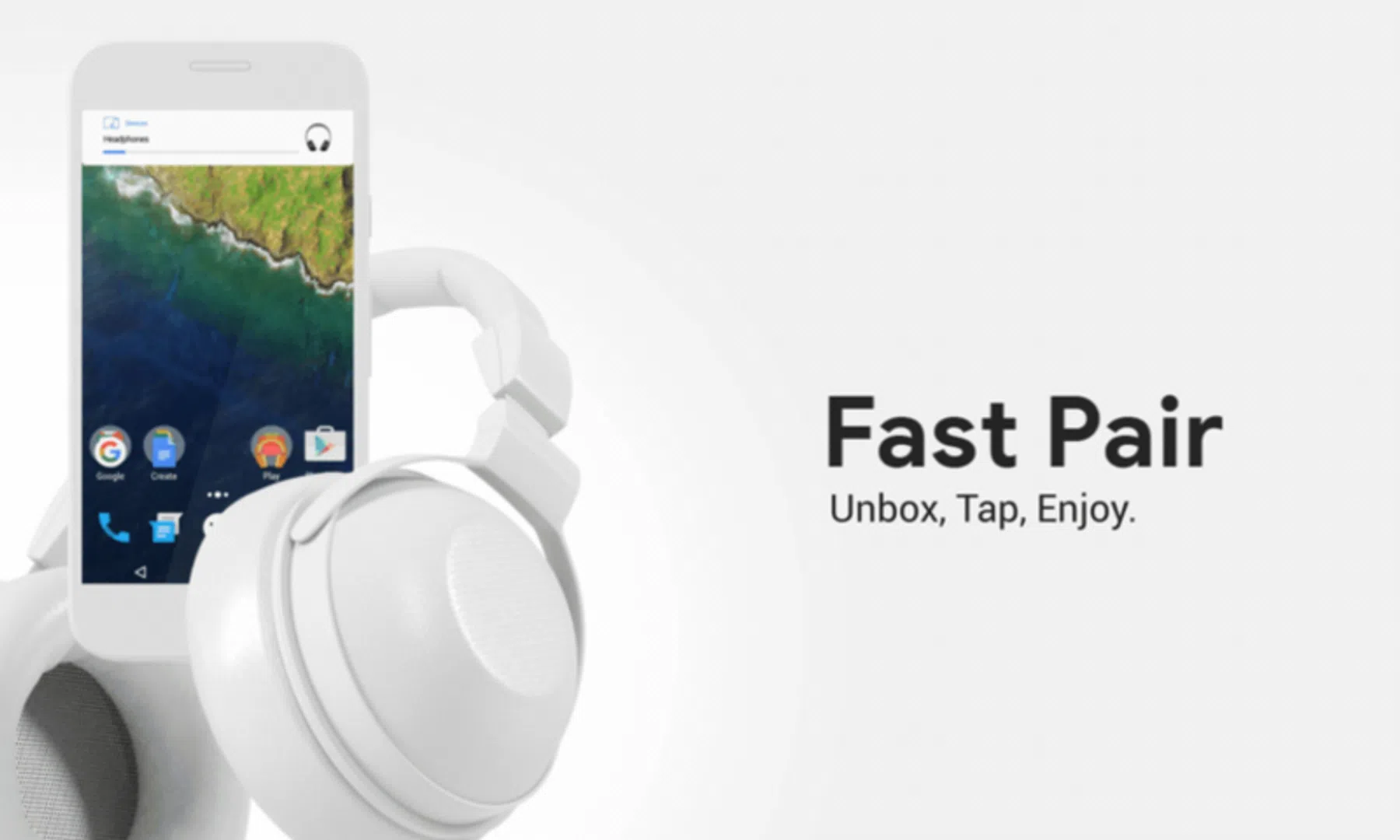 google Android fast pair bluetooth koptelefoon speaker draadloos airpods