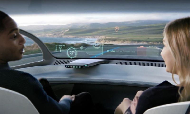 Onderzoekers slagen erin autonome auto te verblinden