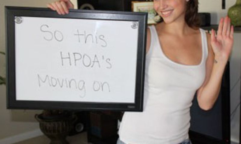 Meisje neemt op briljante wijze ontslag