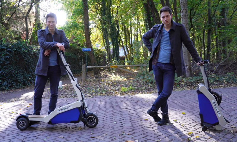 Getest: deze Nederlandse elektrische step heeft drie wielen