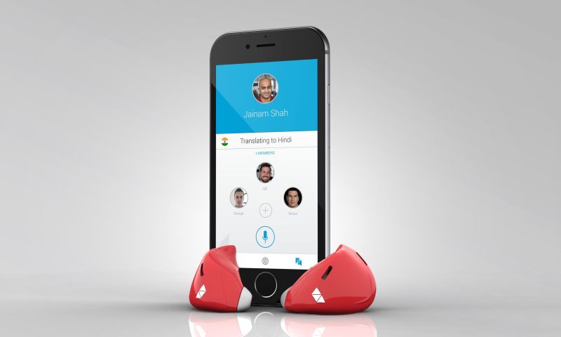 Dit oordopje vertaalt live voor je