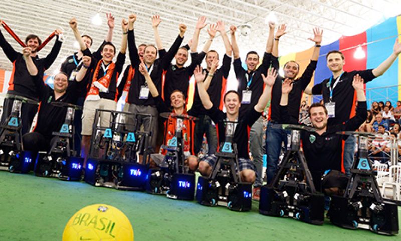 Wereldkampioen Robocup op Bright Day