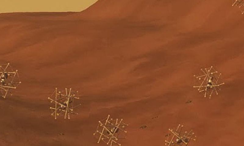 Nieuwe NASA-rover kan stuiteren