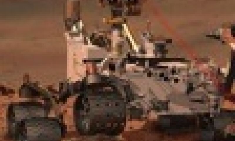 Curiosity's afdaling