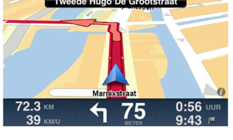 Wandelen met TomTom Places