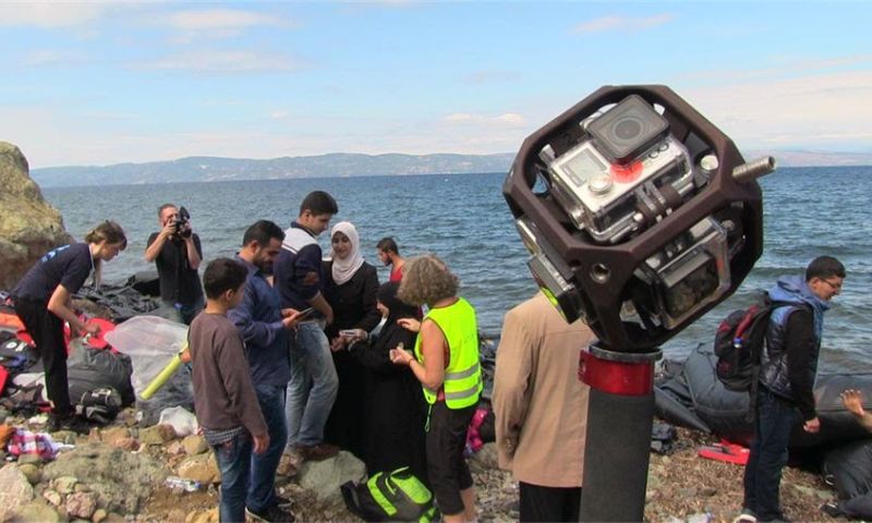KRO-NCRV maakt VR-video's van vluchtelingen op Lesbos
