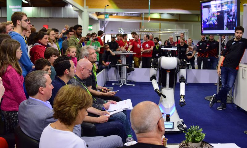 Eindhovense zorgrobot pakt zilver