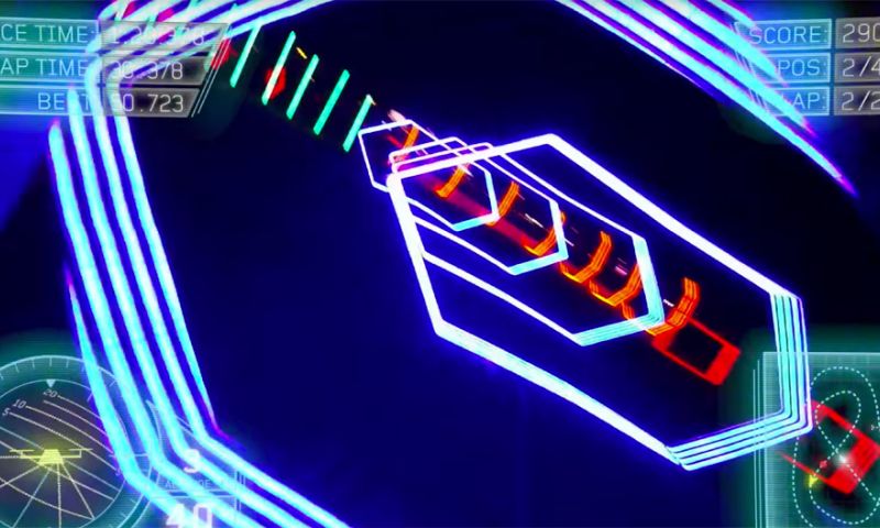 Video: dit ziet een drone-racer tijdens een nachtelijke race
