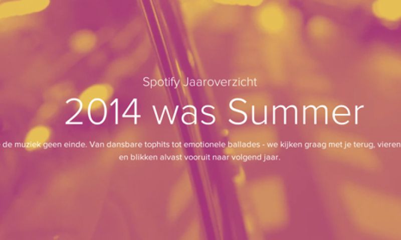 Spotify presenteert jouw muziekjaar in kekke visuals
