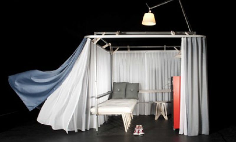 Hotelkamer op kofferformaat