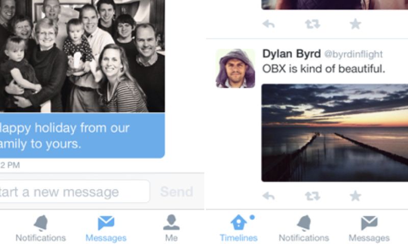 Twitter laat je nu ook foto's sturen in privéberichten