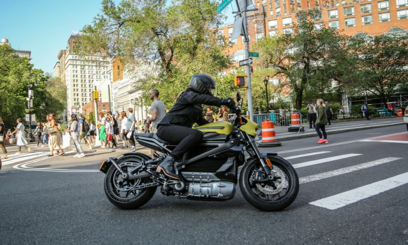 Elektrische Harley Davidson livewire
