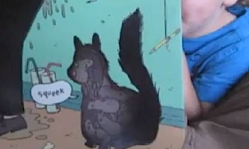 Geheimboek in thermische inkt