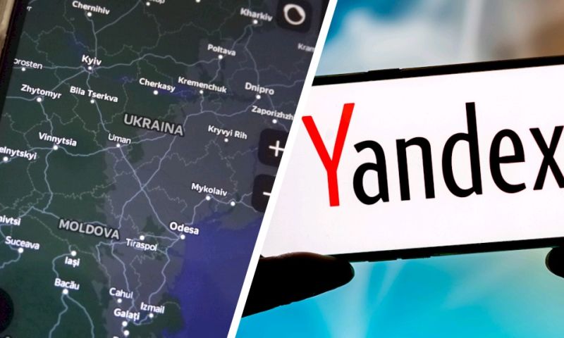 Russische zoekmachine yandex grenzen rusland oekraine