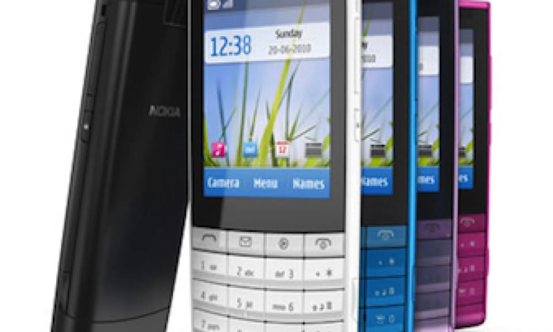 Typen en touchen op de Nokia X3