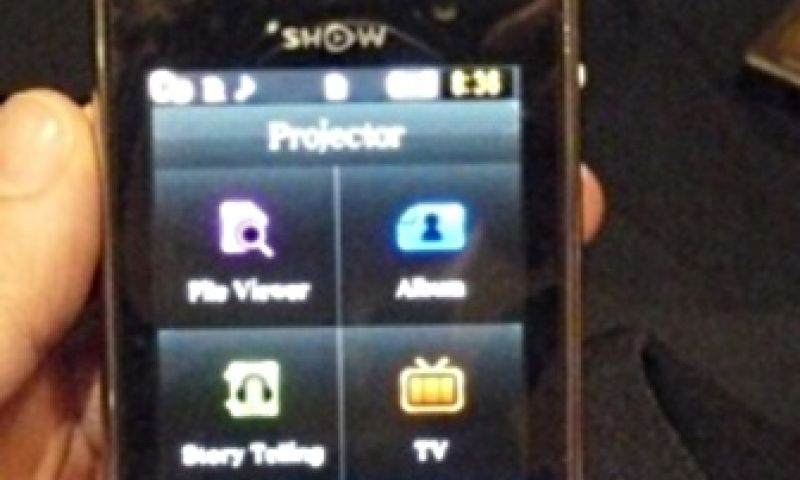 Samsung Show is mobiel met beamer