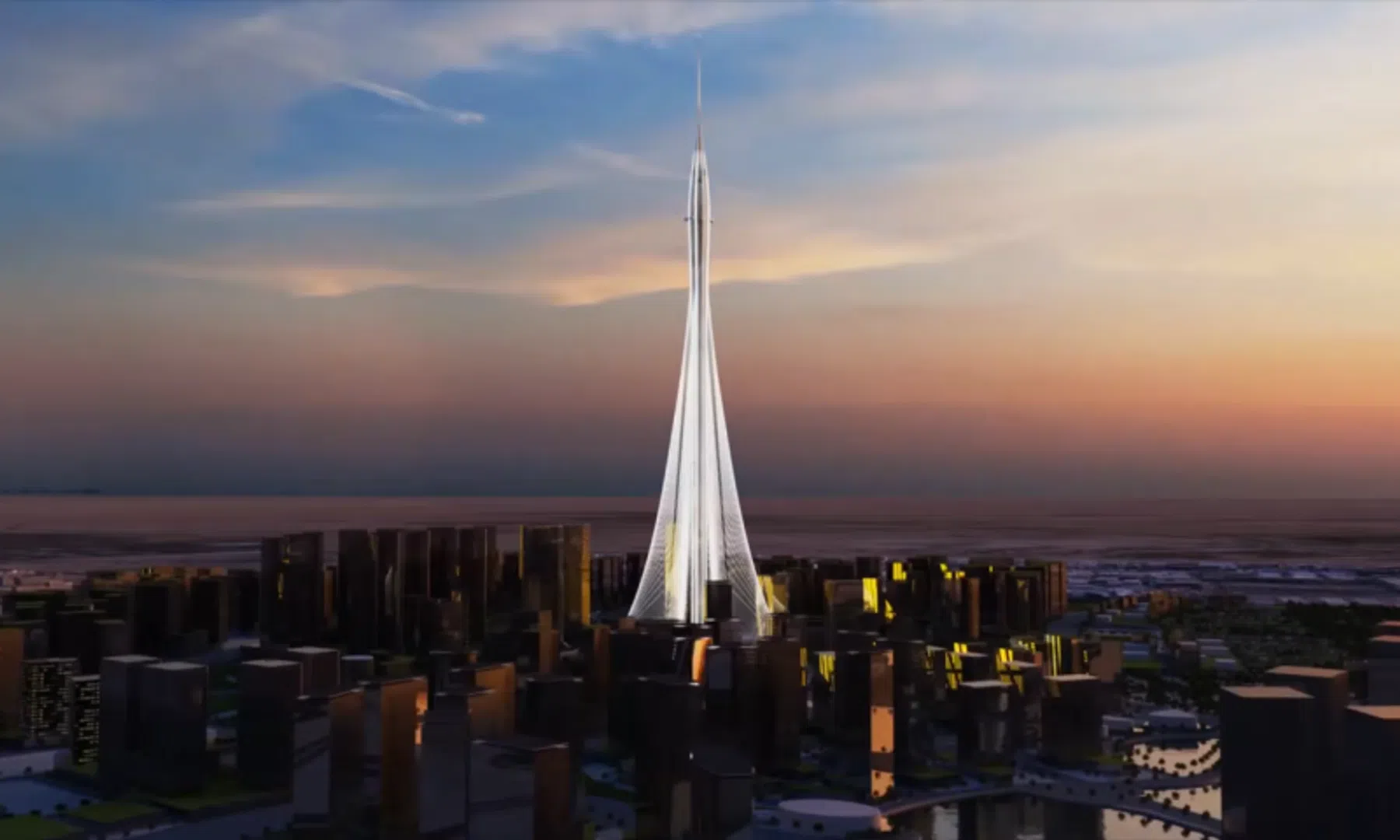 hoogste gebouw ter wereld record guinessbook dubai creek tower burj khalifa