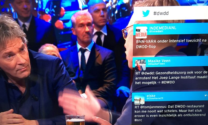 Ziggo toont tweets over programma dat je kijkt