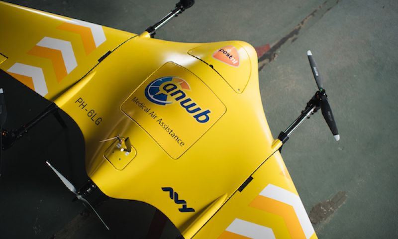 Tests met medische drones tussen Rotterdam en Zeeland