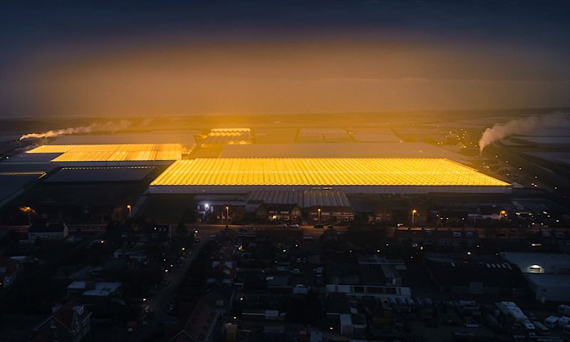 tuinbouw kassen glastuinbouw luchtfotografie